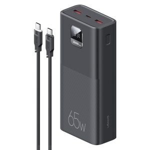 پاوربانک USAMS  ظرفیت 30000mAh با شارژ سریع 65 وات